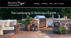 Desktop Screenshot of hawkes-landscaping.com